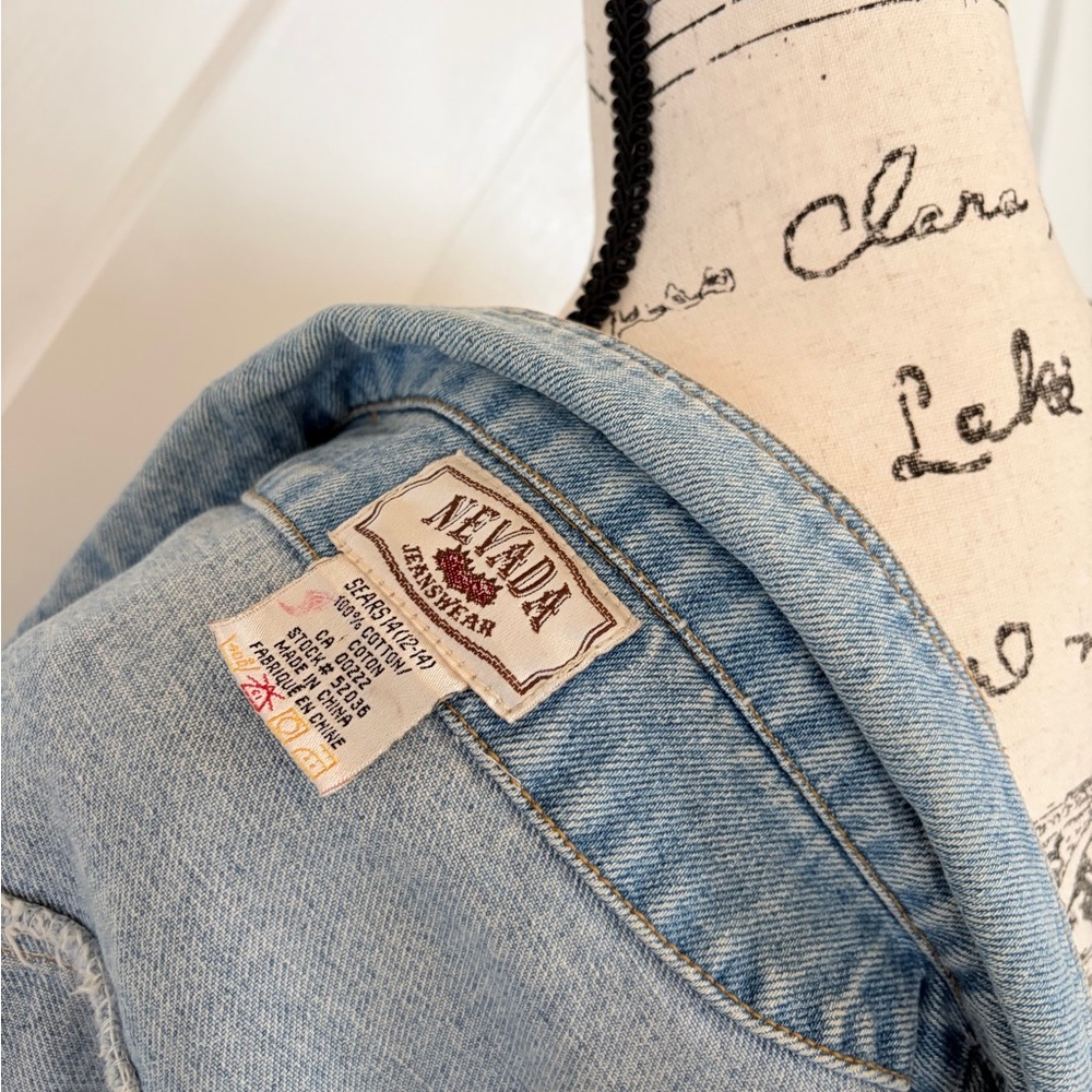Vintage Nevada Blue Denim Jacket - Picture 4 of 4